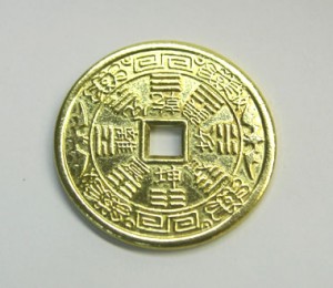 八卦・大・金メッキ
